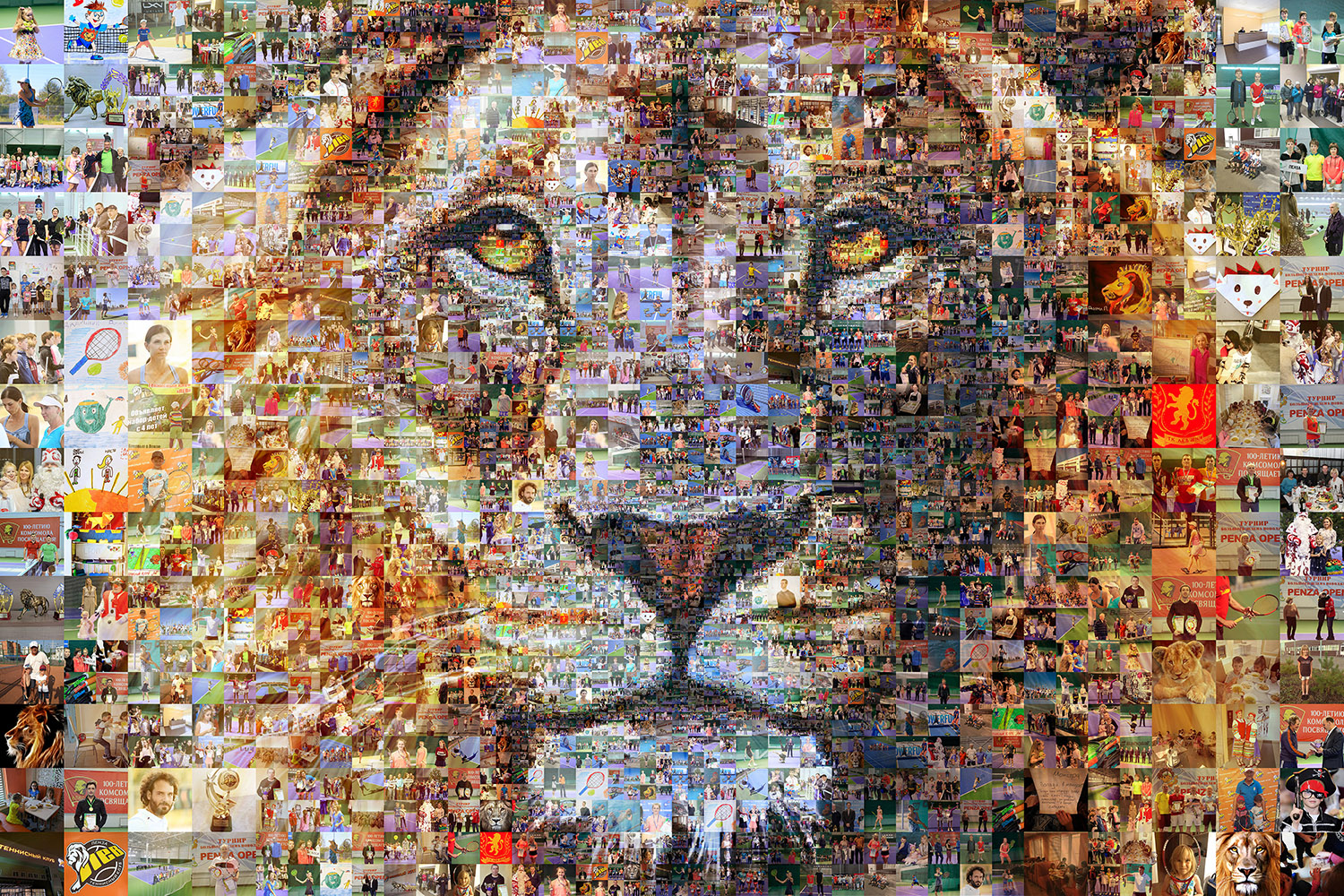 Спортивный коллаж